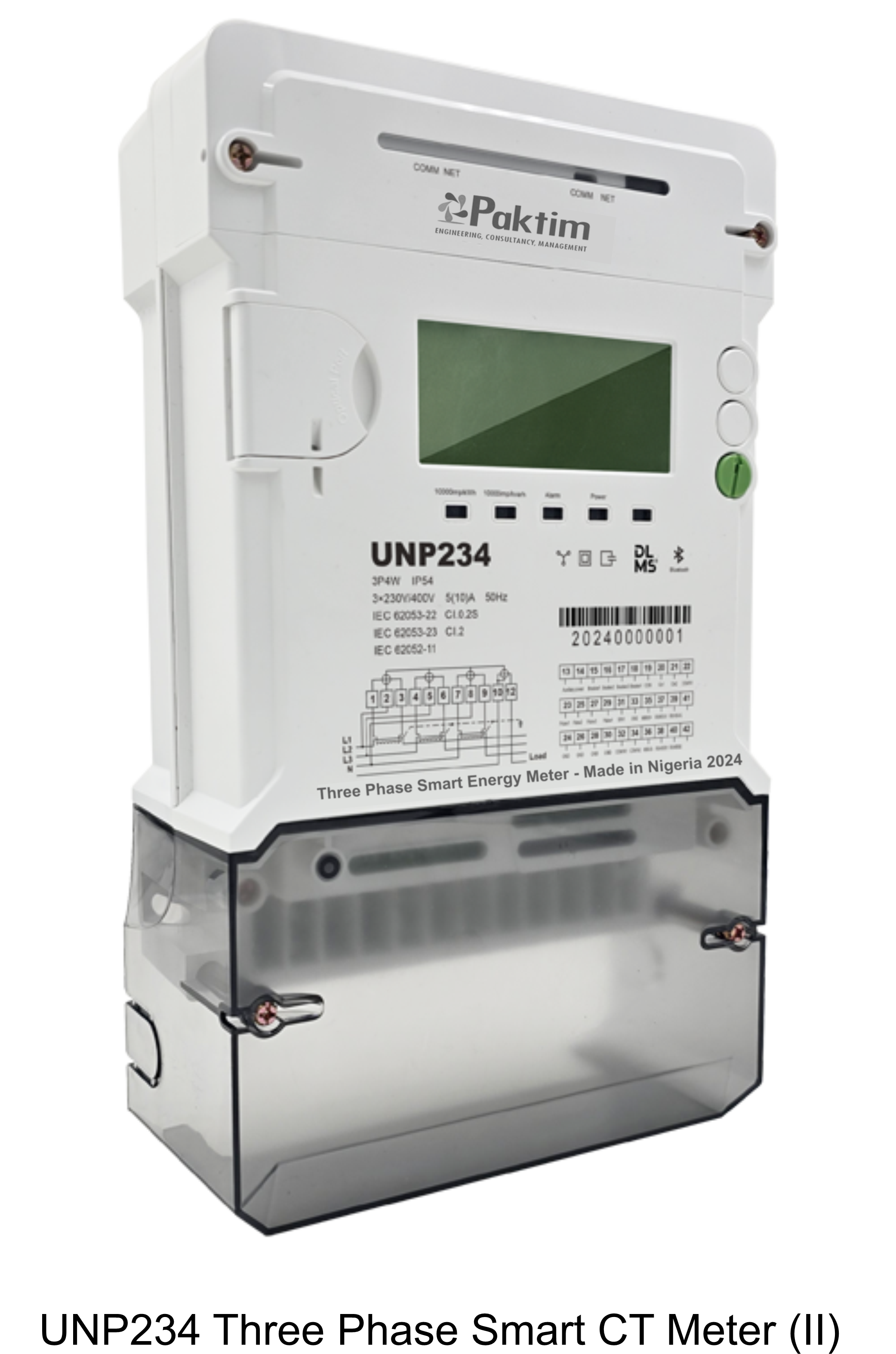UNP234 Three Phase Smart CT/PT Meter (II)